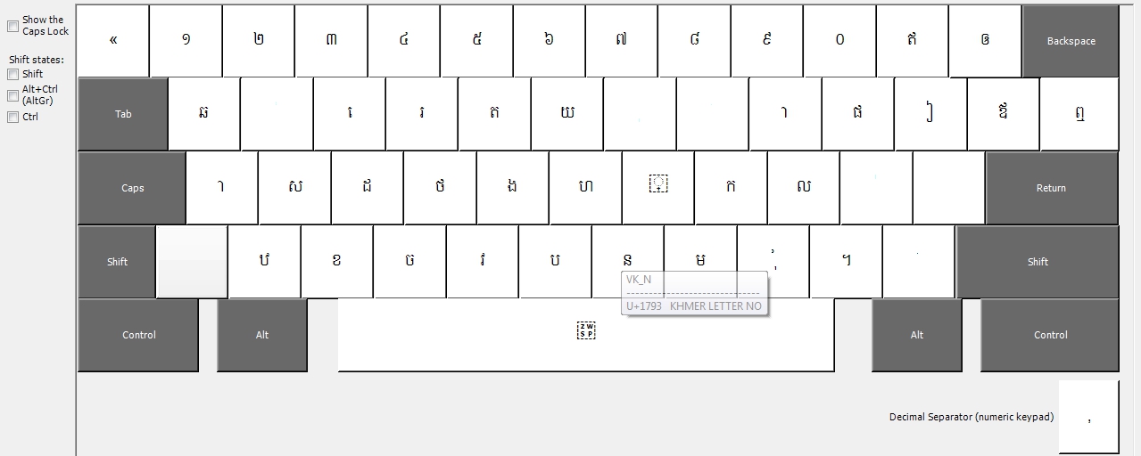 khmer keyboard for mac